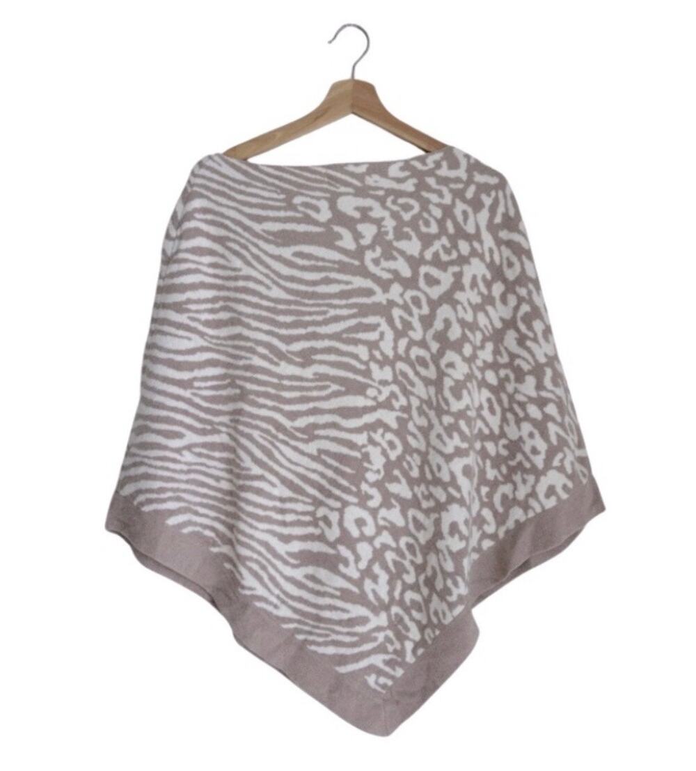 NWT Barefoot Dreams Cozy Chic Ultra Lite Ocean Breeze Poncho